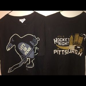 Pittsburgh Penguins T-shirts.
